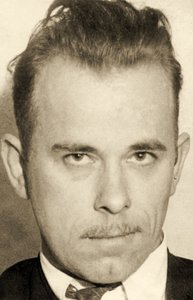 Portrett av John Dillinger (1903 – 34)