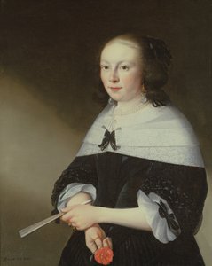 Portrett av en dame på 28 år