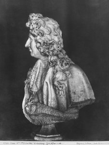 Byste av Jules Hardouin Mansart, 1698 (marmor)