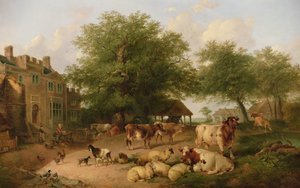 Gårdstunscene