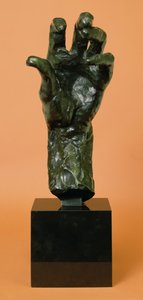 Stor venstre hånd (bronse)