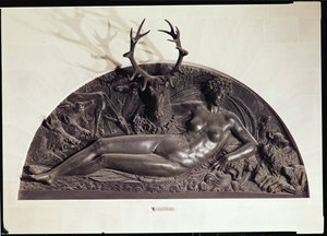 The Nymph of Fontainebleau, 1542 (bronse)