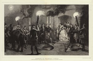 Kveld på Balmoral Castle