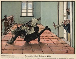 Den prøyssiske utsendingen Freiherr von Plotho
