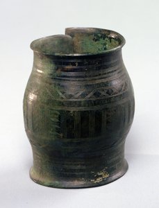 Fatformet armbånd, Hallstatt Culture, fra Jura (metall)
