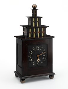 Klokke, 1903-06 (ibenholt og elfenben)