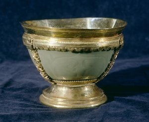 Margham Celadon skål (glasert porselen)