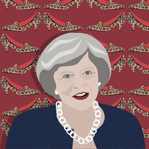 Theresa May og kattungehælen