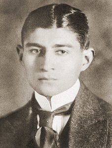 Portrett av Franz Kafka, (1883 - 1924)