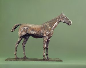 Stående hest (bronse)