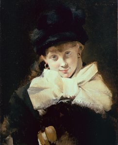 Portrett av en ung jente