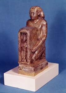 Pedesi holder en naos av Osiris