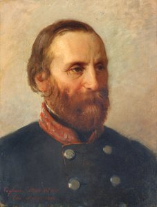 Portrett av den sanne general Giuseppe Garibaldi