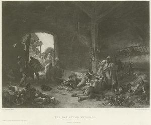 Dagen etter Waterloo (gravyr)