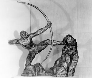 Hercules the Archer, 1909 (bronse)