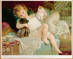 Lekekamerater, fra Pears Annual, 1903