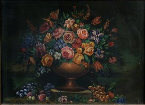 Vase med blomster