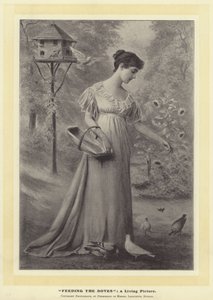 Feeding The Doves: et levende bilde