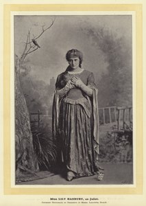 Frøken Lily Hanbury, som Juliet