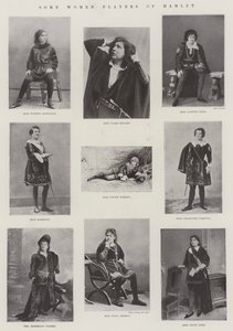 Noen kvinnelige spillere fra Hamlet
