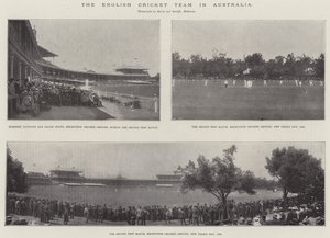 Det engelske cricketlaget i Australia
