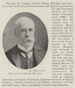 Avdøde Sir Charles Mitchell