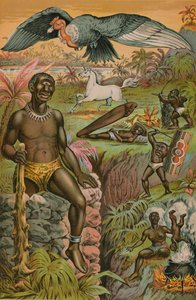 Afrikansk overtro illustrert