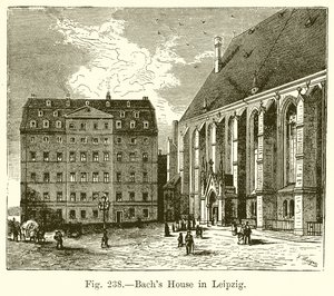 Bachs hus i Leipzig
