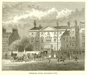 Cambridge House, Piccadilly (1854)