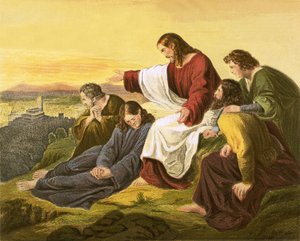 Kristus profeterer over Jerusalem