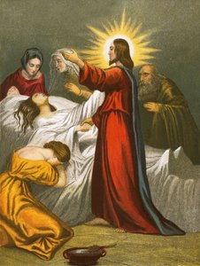 Kristus oppdrar Jairus