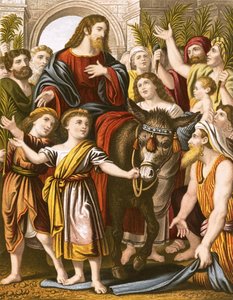 Kristus rir inn i Jerusalem