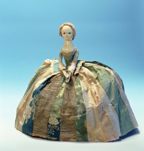 Letitia Penn dukke (tre og tekstil)