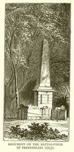 Monument på slagmarken til Prestonpans (1745)