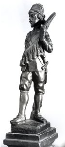 Musketer, 1638 (utskåret tre)