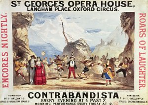 Plakatreklame for St.Georges operahus