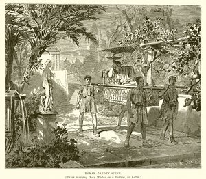 Romersk hagescene
