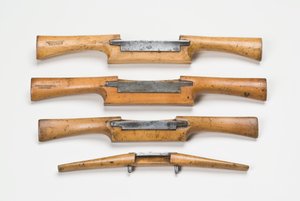 Spokeshaves, 1700-1800-tallet (buksbom og metall)