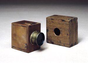 To musefellekameraer, ca. 1835 (tre)