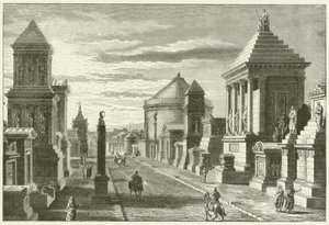 Via Appia, nær Roma