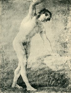 Stående naken mann, 1789, 1943.