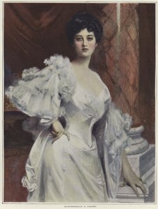 Portrett av Mademoiselle O Pastre
