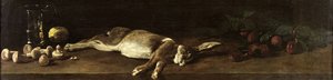 Stilleben med en hare, 1863