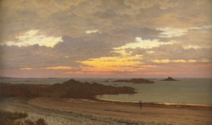 Kveld på kysten, 1887