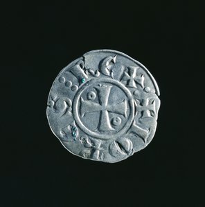 Mynt til Johannes av Brienne (ca. 1170-1237)