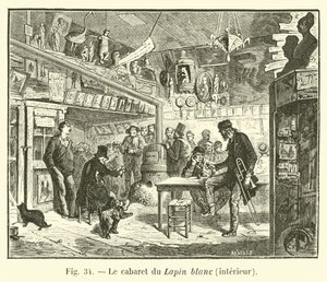 The White Rabbit-kabaret, interiør