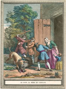 Ulven, moren og barnet