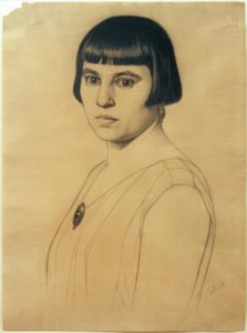 G.Scholz, portrett av Elisabeth Scholz