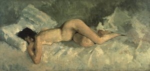 Liggende naken, ca 1887