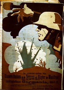 Tysk krigsfilmplakat